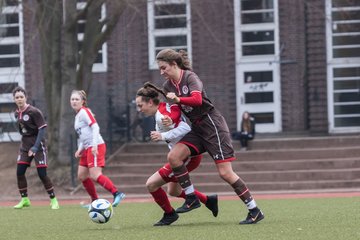 Bild 377 - B-Juniorinnen Walddoerfer - St.Pauli : Ergebnis: 4:1